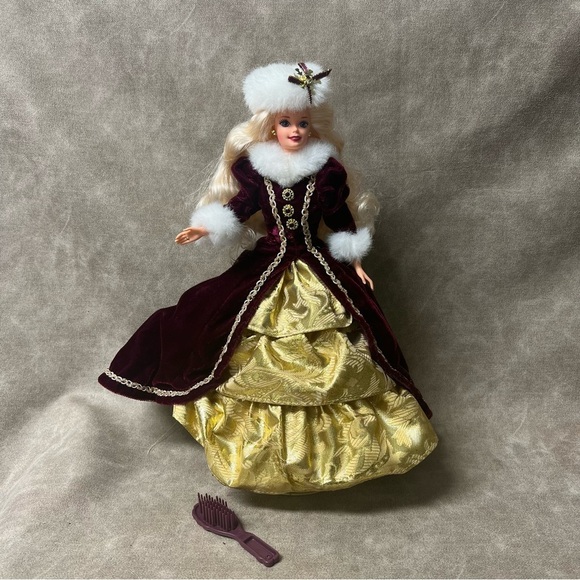 Happy Holidays 1996 Special Edition Barbie Doll-doll only -no box - Picture 1 of 6